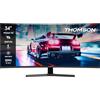 Thomson Gaming Monitor 34 Pollici UWQHD Monitor, 240Hz VA EyeCare Display, 1ms, Adaptive Sync, Speaker, HDR10, HDMI&DP, M34QG7Y14C