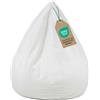 DreamRoots Fodera interna pouf sacco S 70x105 cm - sacco interno senza imbottitura da riempire con palline di polistirolo, rivestimento di ricambio per bean bag