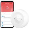 SENCKIT Rilevatore d'acqua Ieak WiFi: sensore intelligente Ieak con allarme 80 dB e avvisi app, sensore acqua wireless con telecomando app, allarme acqua per casa, lavanderia, cucina, cantina