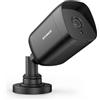SANNCE Security CCTV Bullet Camera per sistema di sorveglianza 5 MP, 12 luci infrarosse, distanza di visione notturna 100 piedi/30 m, WDR digitale e DNR, impermeabile IP66, senza adattatore