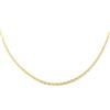 Monde Petit Catena salomonico 1.65 mm - oro giallo 18k (750) - Scatola Regalo - Certificato di garanzia
