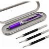 Pentel EnerGel XM BL77 - Penna a inchiostro gel liquido retrattile, 0,7 mm, riciclata al 54%, colore: Viola
