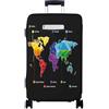 Morbuy Copri Valigia, Coprivaligia Elastico con Tasche per Valigia 18-32 Pollici, Cover Proteggi Valigia Lavabile per Bagagli da Viaggio