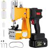 MXBAOHENG Cucitrice per sacchetti a velocità regolabile con 1 batterie 18 V Macchina per Cucire per Sacchetti di Borsa a batteria per Sacchi di Juta/Riso/Mangimi/Tela/Carta Kraft/Plastica intrecciato