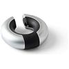 Rabbit Coniglio Foil Cutter, Die Cast Zinco, Nero