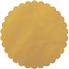 PuntoCasaStore 100 Pz. Velo VELI di Fata Tulle Organza Tondo VELETTI BOMBONIERE Fai da Te Confetti (Oro)