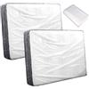 TESSTSY 2 Pezzi Custodia Materasso Matrimoniale, 120 x 240cm Sacco Protettivo per Materasso in Plastica, Fodera a Sacco Per Materassos, Coprimaterasso Trasloco, Per Traslochi Conservazione e Trasporto