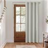 MIULEE Tende Oscuranti per Interni 1 Pezzi 140x225 CM, Tenda Grigio Chiaro Coprente Termiche Isolanti per Interno con Anelli, Tenda Oscurante Finestra Camera da Letto Salotto