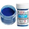Sugarflair Colours Sugarflair Blossom Tint Dust Caribbean Blue, Blu - Colorante Alimentare, Polveri Coloranti Commestibili per Torte, Pasta di Zucchero, Glassa, Cioccolato, Crema al Burro, Macarons - 5g