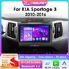 OSSURET 2Din Android 14 Autoradio Per KIA Sportage 3 2010-2016 Auto Multimediale GPS 4G Carplay Schermo Intelligente autoradio AI Voce 6115