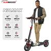 SUNNIGOO N3LMAX 800W 15AH Scooter elettrico 10 "Pneumatico fuoristrada Velocità massima 50KM/H Portata 55KM Doppio assorbimento degli urti Pieghevole eScooter