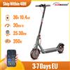 SUNNIGOO Scooter elettrico per adulti 36V 10.4Ah 350W Motore 30KM A lungo raggio 30KM/H Pneumatici solidi da 8,5 pollici Pieghevole Smart APP EScooter