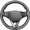 MEWANT Coprivolante cucito per Opel Astra (K) 2015-2020/Corsa (E) 2014-2019/Crossland X 2017-2020/Grandland X 2017-2020/Insignia (CT) B 2017-2020/Karl 2015-2020/Zafira (C) 2017-2017-2017-Zafira (C)