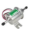Cerlingwee Pompa Carburante Elettrica 24V a Pistone Universale, | Erogazione Costante Del Flusso, Corpo In Lega Di Alluminio, Dispositivo Alimentazione Per Auto Camion Barca, Argento