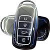 ATFIGII Custodia Chiave compatibile con Chery Omoda 5 Tiggo7 Tiggo 8 Tiggo 8 Pro per Jaecoo 7 Guscio per la chiave TPU 4 Tasti Gradiente di colore