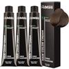 FemMas Colore per capelli 3x Biondo Scuro Castano Freddo 6.91 I Crema per capelli con olio di argan, cheratina e ceramidi I colorazione permanente dei capelli o tinta per risultati di colore brillanti