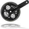 SunRace Guarnitura Tripla FCM300 - Nero