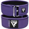 RDX Cintura per sollevamento pesi da donna 6 Supporto lombare imbottito con schiena curva, allenamento fitness, bodybuilding powerlifting stacchi Squat, attrezzatura da palestra per la casa