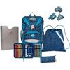 DerDieDas ErgoFlex Schulranzenset 5-teilig Blue Speed