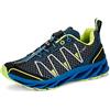 CMP - F.lli Campagnolo Kids Altak Trail Shoe 2.0, Scarpe da Trail Running Unisex - Bambini, Multicolore (Cosmo Limeade 12ne), 34 EU