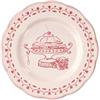 Guzzini - Piatto dessert melamina Josephine 'Table Decor' (Rosa Polvere)