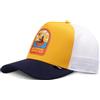 Djinns - Sunday Sloth - Cappellino da camionista, senape/navy, Taglia unica
