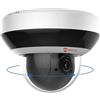 Anpviz 4MP Telecamera PTZ IP PoE Esterno, Zoom Ottico 4X, Riconoscimento di Persone/Veicoli, 30m Visione Notturna a Infrarossi, Slot per Scheda SD da 512GB, Microfono/Altoparlante Integrato(H Series)