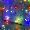 cshare Catena di luci a LED, 3M 30 Micro Led Stringa Luci a Batteria,Catena Lucine Fata Filo di Rame Argentato Decorative per Interni e Esterni,Feste,Giardino,Natale,Matrimoni,Stanza (Multicolore)