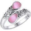 CUPENDA Anello da donna in argento Sterling, regolabile, anello aperto, gioielli regalo per ragazze, 7, Argento, Non pietra preziosa