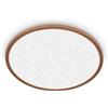 BRILONER - Plafoniera LED, cielo stellato, luce bianca neutra, lampada, plafoniere da soffitto, plafoniera camera da letto37,5x4,5 cm, caffè