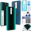 RongZy Coperchio Batteria Ricambio per Xiaomi Redmi Note 8 PRO Parte di Ricambio della Alloggiamento Copribatteria Posteriore con Strumento (Verde)