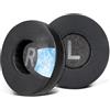 SOULWIT Cuscinetti Auricolari di Gel Rinfrescante Ricambio per Logitech H390 H600 H609 H760 Cuffie Senza Fili, Padiglioni Cuffie con Imbottitura in Schiuma Isolante Rumore, Spessore Aumentato