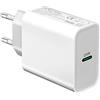 SWIDDIYA Caricatore da 25 W per Samsung Galaxy S23 S22 S24 S25 S26 A36 A56 S25 S21 FE A54 5G A15 A16 A25 A34 A14 A53 A23 A33 A05S, Z Fold 4 5 6 Alimentatore di rete 7, iPhone 16e 15 16 Pro Max/14 13 12 USB C