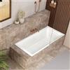 KALDEWEI PURO NEXT COMBI vasca da bagno con zona doccia, 143300010001, PURO NEXT COMBI bianco [Vasche da Bagno > Vasche da Bagno con Zona Doccia]