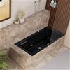 KALDEWEI PURO NEXT COMBI vasca da bagno con zona doccia, 143500010701, PURO NEXT COMBI nero [Vasche da Bagno > Vasche da Bagno con Zona Doccia]