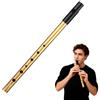 BLNC 1 Flauto Tin Whistle Irlandese in Re, Lega di Alluminio, Suono Folk Celtico Tradizionale, Leggero e Resistente, Ideale per Principianti e Studenti