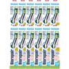 Biorepair, Spazzolino JUNIOR Medio Soft, Per Bambini 6-12 Anni, Con Setole ad Alta Densità, Garantisce Comfort ed Efficacia, Curve Brevettato, Protezione Antibatterica, Confezione da 12