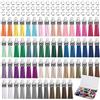 Duufin 120 Pezzi Nappa Portachiavi Nappine per Portachiavi Fai Da Te Colorate Nappine Sono Contenute in una Scatolina di Plastica, 30 Colori