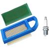 OxoxO 794421 697152 613022 650821 697775 - Filtro dell'aria con candela prefiltro 697292, compatibile con motori Briggs & Stratton