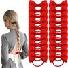 ELNX 20 Pezzi Accessori per Capelli Rossi - Fiocchi ed Elastici | Per Bambini, Donne - Scuola, Vita Quotidiana, Spettacoli