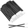 YAWYO 300 Pennelli per Labbra, Applicatori Monouso per Rossetto, Strumento di Bellezza per Labbra, Occhi e Applicazione del Trucco (Nero)