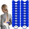 ELNX 20 Pezzi Accessori Capelli Fiocchi ed Elastici | Per Bambini, Neonati, Donne, Scuola, Uso Quotidiano, Spettacoli (Blu)