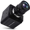 Svpro Webcam 4K Ultra HD 2.8-12 mm Obiettivo varifocale USB Mini webcam 3840x2160@30fps, zoom ottico con fotocamera, sensore IMX317, compatibile Mac/Window/Linux