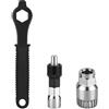 HOTUT Estrattore per Pedivelle e Attrezzi per Movimento Centrale,Kit di Estrattore di Pedivelle con Chiave Inglese,Kit Attrezzi Bici per Rimuovere Pedivella della Bicicletta MTB