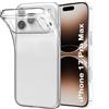 USLIM ULTRA SLIM CUSTODIA TPU SILICONE 0,3MM COVER CASE PER APPLE IPHONE 17 PRO MAX TRASPARENTE