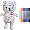 eatsleepdoodle Color In Dinosaur Bear Coloring Plush w/10pk Penne lavabili