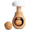 Creative Home Schiaccianoci a Fungo in Legno di Faggio