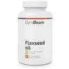 GymBeam - Olio di Semi di Lino di Alta Qualità, 2000 mg per dose, Olio di Lino in Comode Capsule, Fonte di Omega 3, 6 e 9, Acidi Alfa-Linolenici e Linoleico, Vitamina E, Flaxseed Oil per la Salute