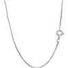 NKlaus collana veneziana d'argento 925 in argento, catena d'argento 42cm 0,70mm 1,8gr 5964