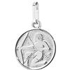 NKlaus Sagittario segno zodiacale argento 925 ciondolo 12mm oroscopo zodiacale 9145